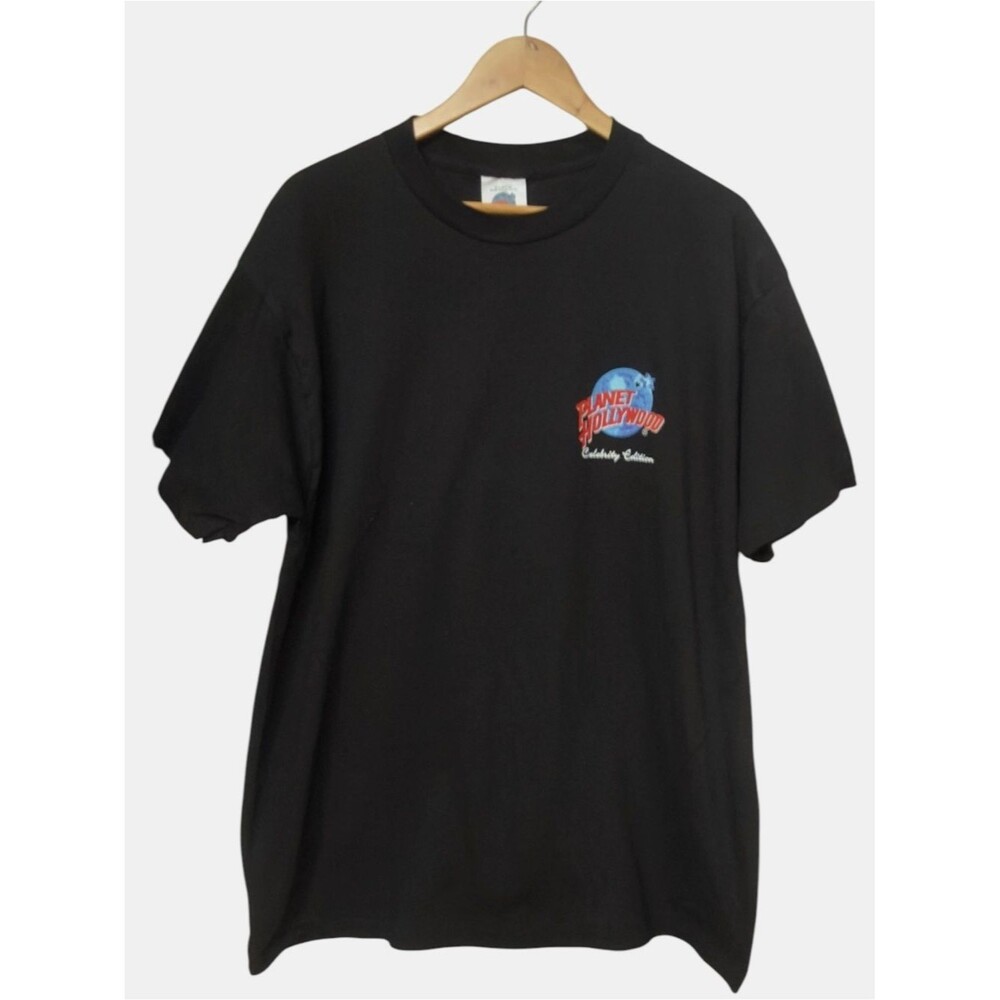 Planet Hollywood Celebrity Edition Hercules O’Clock Sylvester Stallone Tee. XL.